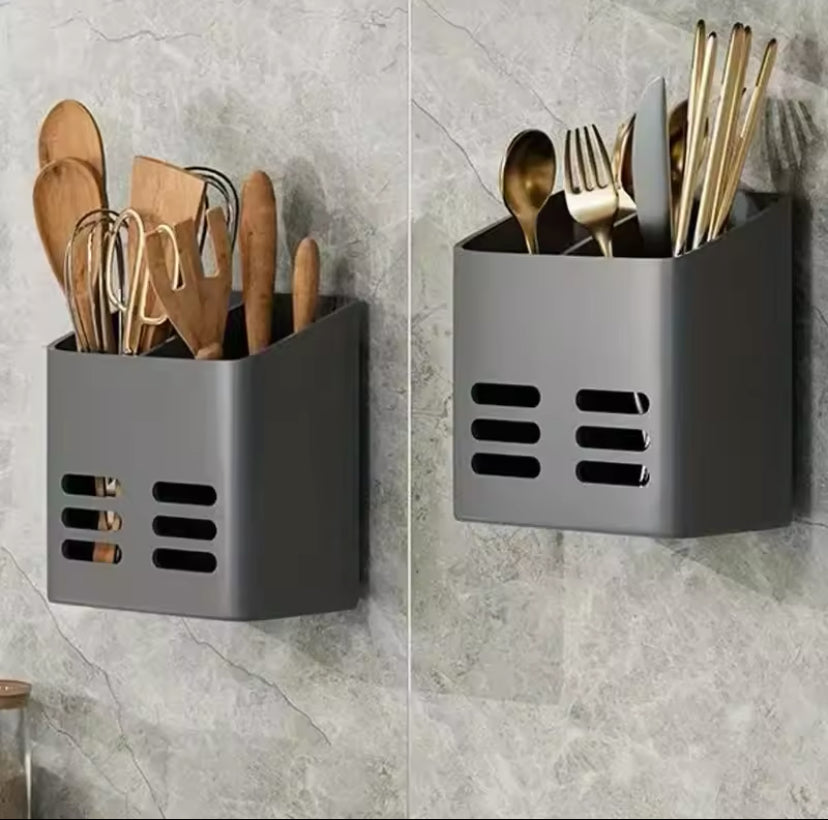 Wall Mounted Bathroom Shelf, Multifunctional Cutlery Rack, Wall Hanging Storage Shelf, Bathroom Accessories Wall Mounted Bathroom Shelf, Multifunctional Cutlery Rack, Wall Hanging Storage Shelf, Bathroom Accessories
